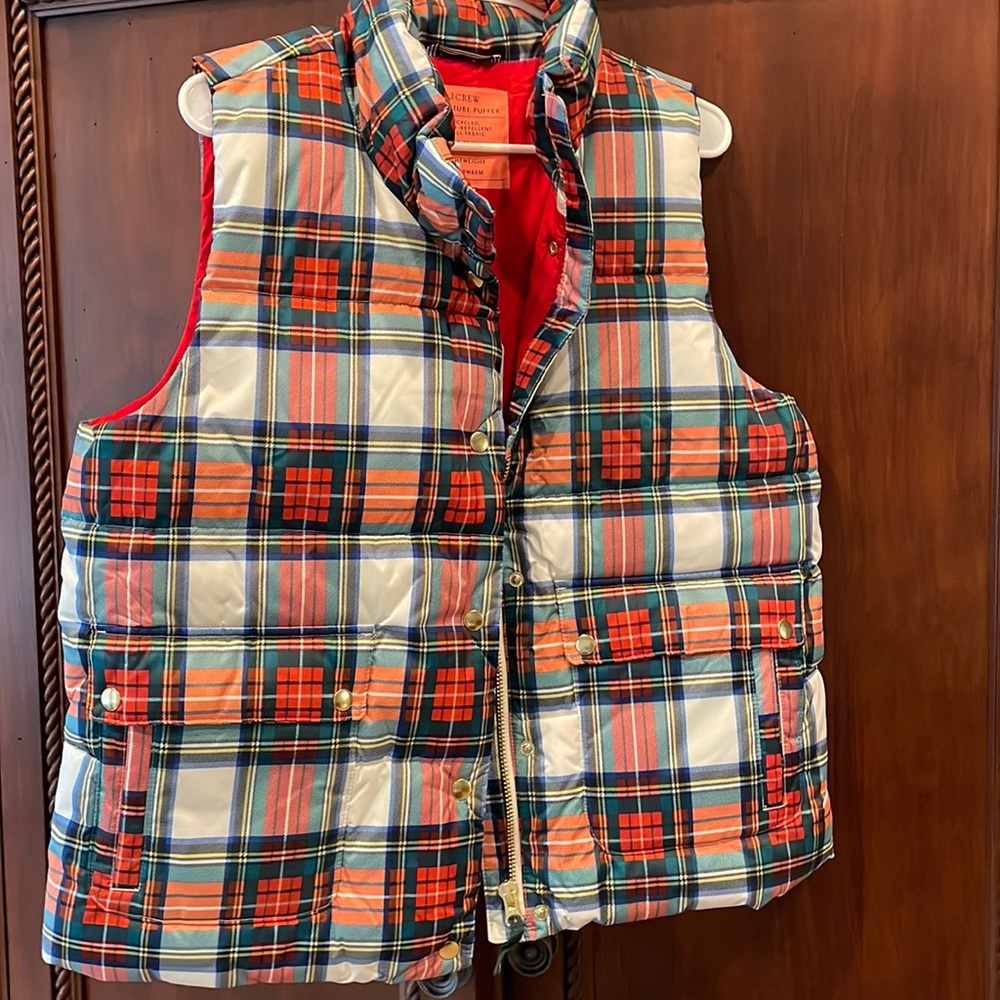 J Crew puffer vest